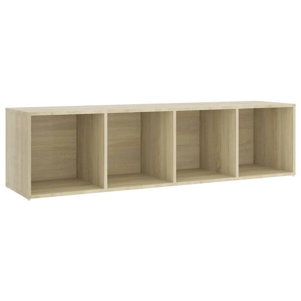 vidaXL 4-tlg. TV-Schrank-Set Sonoma-Eiche Holzwerkstoff