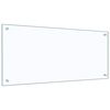 vidaXL Küchenrückwand Transparent 90×40 cm Hartglas