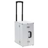 vidaXL Pilotenkoffer 47 x 39 x 27 cm Silbern Aluminium