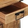 vidaXL Nachttisch 40x30x42 cm Massivholz Mango