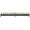 vidaXL Boxspringbettgestell Dunkelgrau 90x190 cm Samt