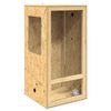 vidaXL Terrarium Braun 50 x 50 x 100 cm OSB
