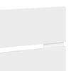 vidaXL Kopfteil Wei&szlig; 100 cm Holzwerkstoff