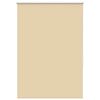 vidaXL Verdunkelungsrollo Beige 110x130 cm Stoffbreite 105,7 cm