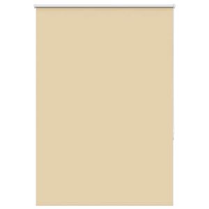 vidaXL Verdunkelungsrollo Beige 110x130 cm Stoffbreite 105,7 cm