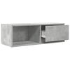 vidaXL TV-Schrank Betongrau 80x31x25,5 cm Holzwerkstoff