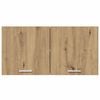 vidaXL H&auml;ngeschrank Artisan-Eiche 80 x 31 x 40 cm Holzwerkstoff