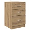 vidaXL Nachttisch Artisan-Eiche 40 x 40 x 63 cm Holzwerkstoff