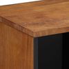 vidaXL Sideboard mit Regal Braun 80 x 33 x 75 cm Massivholz Mango