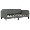 vidaXL Tagesbett Dunkelgrau 100x190 cm Stoff
