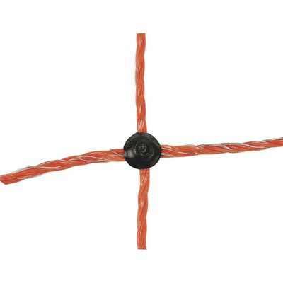 Neutral Schafzaun Elektrifizierbar OviNet 90 cm Orange | vidaXL.de
