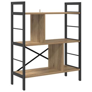 vidaXL B&uuml;cherregal 5 Ebenen 75 x 30 x 91 cm Holzwerkstoff