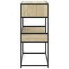 vidaXL Konsolentisch Sonoma-Eiche 90x35x80 cm Holzwerkstoff
