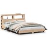 vidaXL Massivholzbett ohne Matratze 120x190 cm Kiefernholz