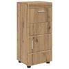 vidaXL Badezimmerschrank-Set TULUM Artisan-Eiche 37 x 31,5 x 82 cm