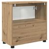 vidaXL Badezimmerwaschbecken-Schrank Artisan-Eiche 60 x 30 x 60 cm