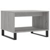 vidaXL Couchtisch Grau Sonoma 60x50x40 cm Holzwerkstoff