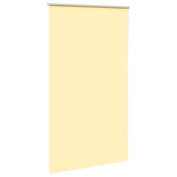 vidaXL Verdunkelungsrollo Gelb 130x230cm Stoffbreite 126,6cm Polyester