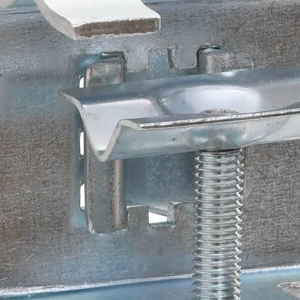 vidaXL Sonnenschirmhalter für Balkon 2 Stk. 32 mm Verzinkter Stahl