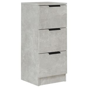 vidaXL Sideboard Betongrau 30x30x70 cm Holzwerkstoff