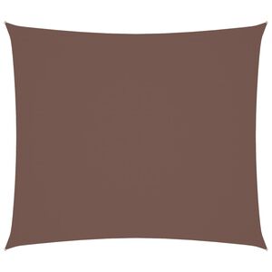 vidaXL Sonnensegel Oxford-Gewebe Rechteckig 2x2,5 m Braun