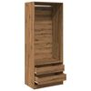 vidaXL Kleiderschrank Artisan-Eiche 80x50x200 cm Holzwerkstoff