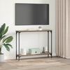 vidaXL Konsolentisch Artisan-Eiche 100 x 22,5 x 75 cm Holzwerkstoff