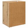 vidaXL Nachttisch Artisan-Eiche 35 x 50 x 60 cm Holzwerkstoff