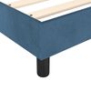 vidaXL Boxspringbettgestell Dunkelblau 120x200 cm Samt