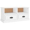 vidaXL TV-Schrank Wei&szlig; 93x35,5x45 cm Holzwerkstoff