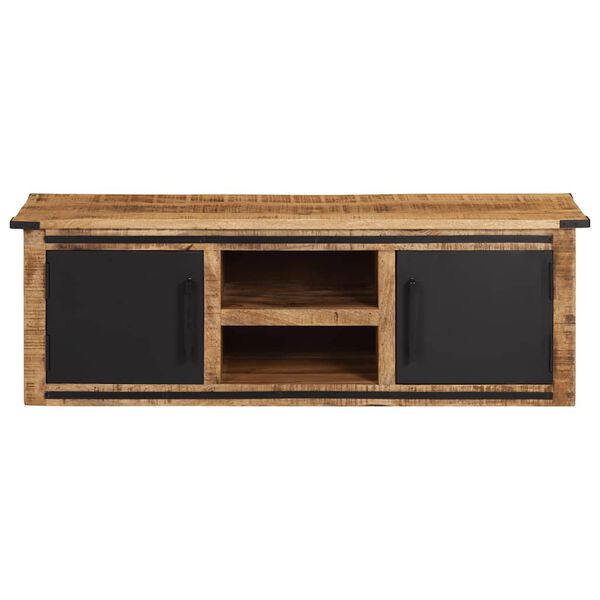 vidaXL TV-Schrank mit Türen 105x35x36 cm Massivholz Mango