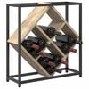 vidaXL Weinregal Sonoma-Eiche 51 x 18 x 52,5 cm Holzwerkstoff