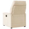 vidaXL Massagesessel Beige Mikrofasergewebe