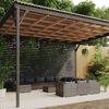 vidaXL 13-tlg. Garten-Lounge-Set mit Kissen Poly Rattan Grau