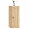 vidaXL Wandschrank Sonoma-Eiche 34,5x34x90 cm Holzwerkstoff