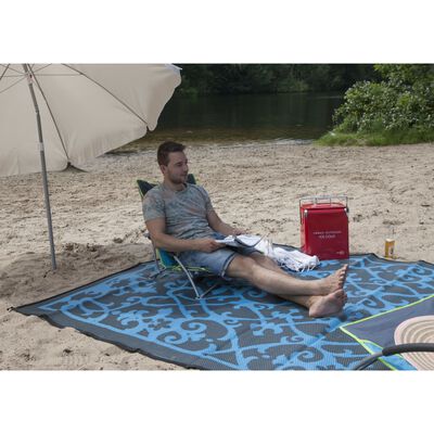 Bo-Camp Outdoor-Teppich Chill mat Oriental 2,7x3,5 m XL Blau
