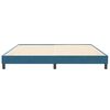 vidaXL Boxspringbett ohne Matratze Dunkelblau 200x210 cm Samt