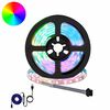 vidaXL LED-Streifen 2 stk. Schwarz und Transparent