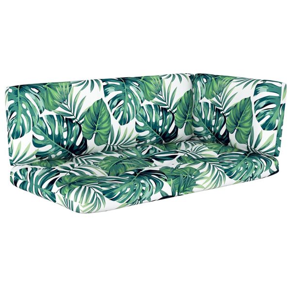 vidaXL 4-tlg. Paletten-Lounge-Set mit Kissen Impr&auml;gniertes Kiefernholz