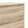 vidaXL Aufbewahrungsschrank Sonoma-Eiche 80 x 31 x 81 cm Holzwerkstoff