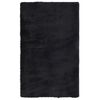 vidaXL Teppich Shaggy Hochflor NAVARRA Schwarz 80x150 cm Polyester