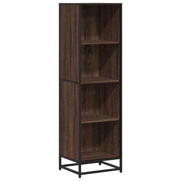 vidaXL B&uuml;cherregal Braun Eichen-Optik 40x35x139 cm Holzwerkstoff