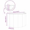 vidaXL Pflanzk&uuml;bel Rostig 90 x 45 x 50 cm Wetterfeststahl