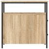 vidaXL Nachttisch Sonoma-Eiche 30x60x60 cm Holzwerkstoff