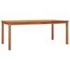 vidaXL 4-tlg. Garten-Essgruppe Massivholz Teak