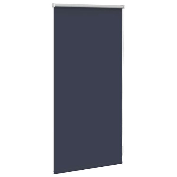 vidaXL Verdunkelungsrollo 44,4 x 100 cm, Stoffbreite 40 cm, Marineblau