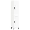 vidaXL Highboard Wei&szlig; 34,5x34x180 cm Holzwerkstoff
