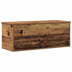 vidaXL Aufbewahrungsbox Altholz 90 x 35 x 35 cm Holzwerkstoff