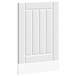 vidaXL Geschirrsp&uuml;lerblende Lucca Wei&szlig; Holzwerkstoff