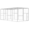 vidaXL Katzenk&auml;fig 6x3x2,5 m Verzinkter Stahl